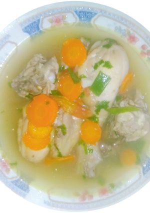 Foto resep Sup ayam wortel