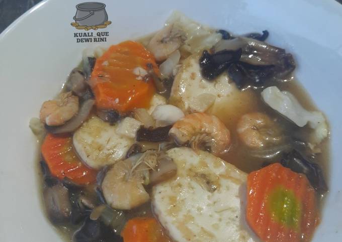 Resep Sapo putih telor jamur, Enak Banget