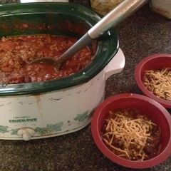 A picture of Crockpot Chili.