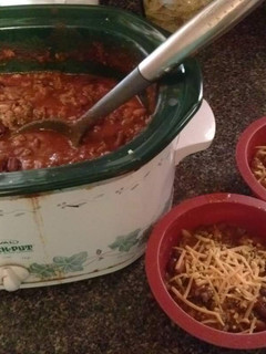 A picture of Crockpot Chili.