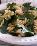 Pasta express con espinacas 💚