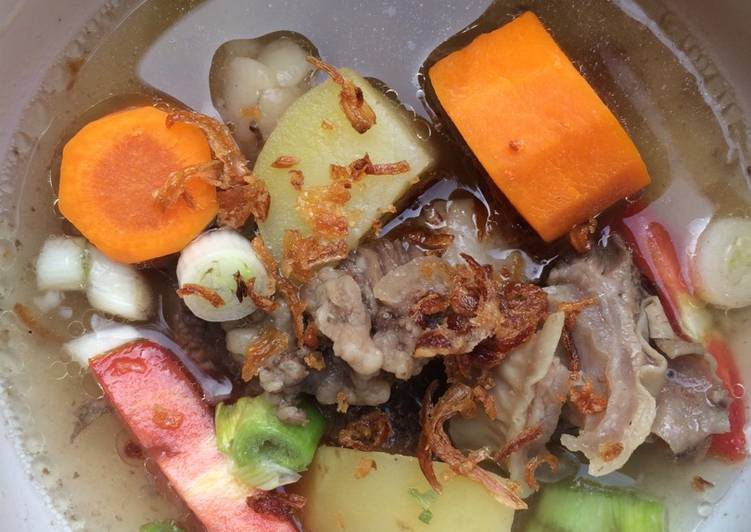 5 Resep: Sup sandung lamur rempah Anti Ribet!