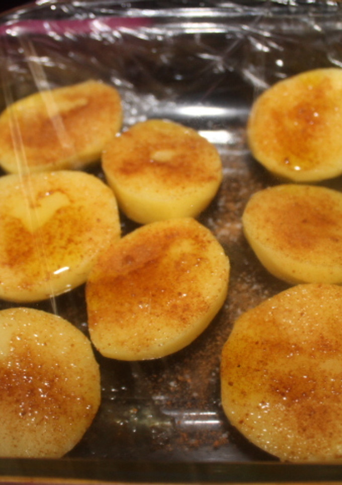 Una foto de Patatas sabor Cookpad al microondas