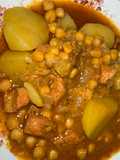 Guiso de pincho con patata