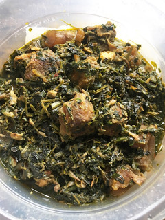 A picture of Edika-Ikong Soup.