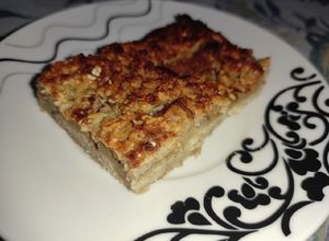 Una foto de Torta de manzana saludable