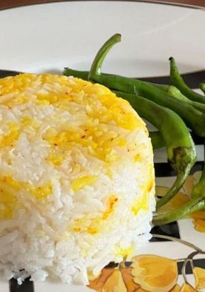 عکسی از دستور برنج برگردون