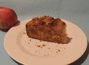Una foto de Torta de manzana SIN GLUTEN