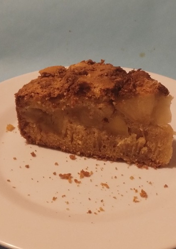 Una foto de Torta de manzana SIN GLUTEN
