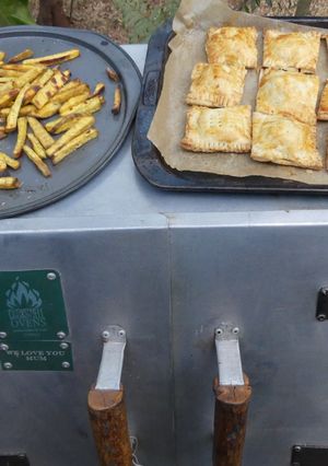 A picture of Moms own sweet potato pie's.
