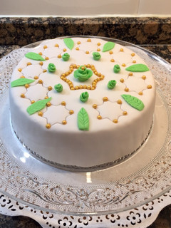 Una foto de Tarta de Navidad
