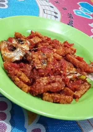 Foto resep Ikan Kembung Tempe Balado
