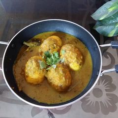 A picture of Easy and tasty egg curry.
