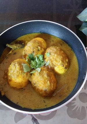 A picture of Easy and tasty egg curry.