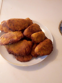 A picture of Plantain pie.