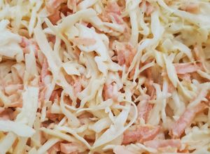 Una foto de Ensalada de col