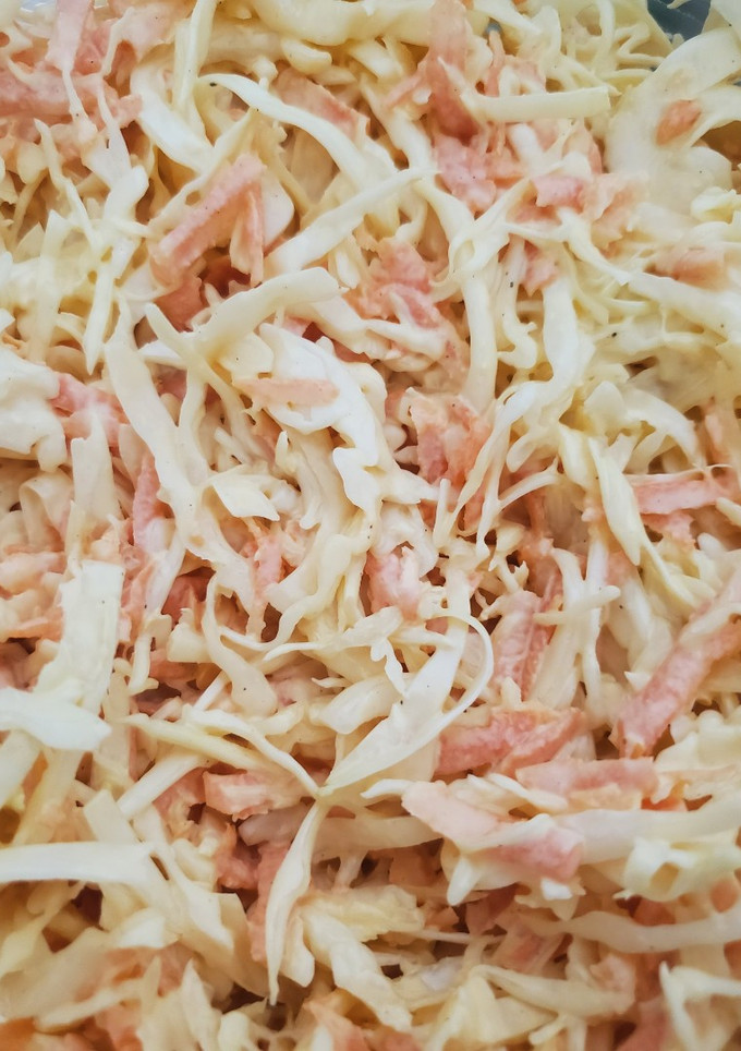 Una foto de Ensalada de col