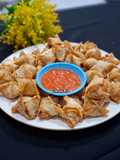 Pangsit Tahu Aci Goreng