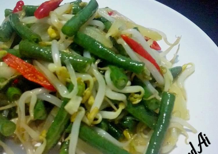 Tumis Toge Kacang Panjang