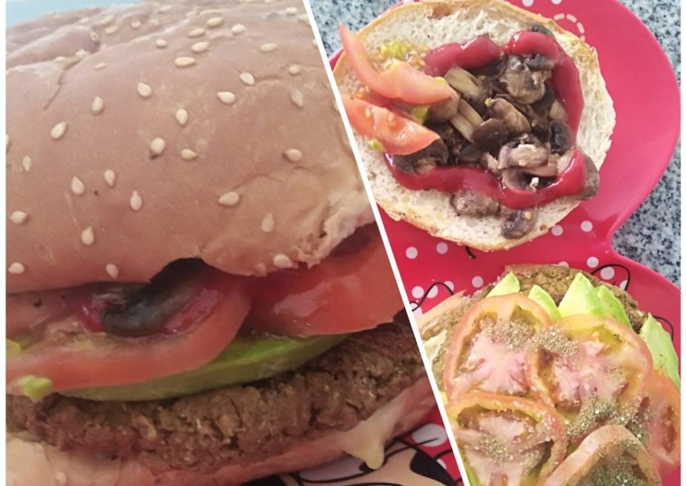 Hamburguesa de Lenteja y quinoa