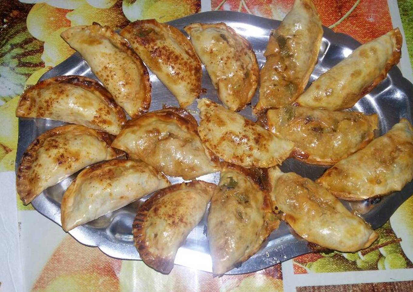 Empanadillas de bonito y pechuga de pollo
