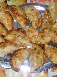 Una foto de Empanadillas de bonito y pechuga de pollo