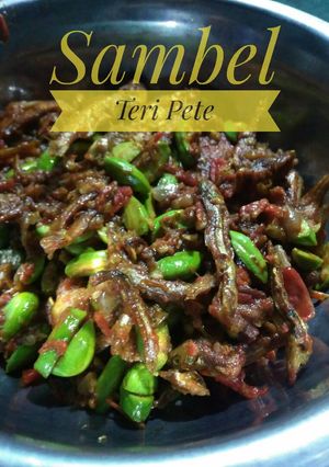 Foto resep Sambal Teri Pete