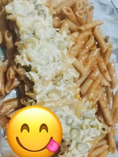 صورة لوصفة معكرونه بالجبنه 🧀😋