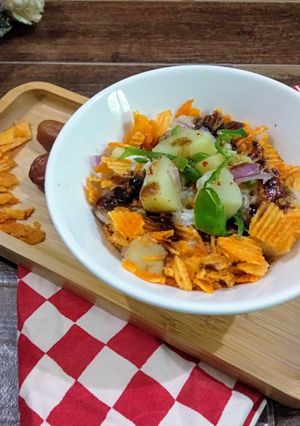 A picture of Chatpatti Aloo Chaat.