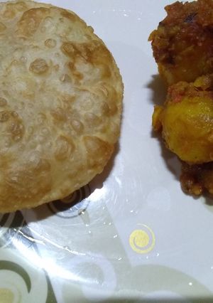 A picture of Shahi dum aaloo.