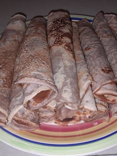 Una foto de Panqueques de Chocolate