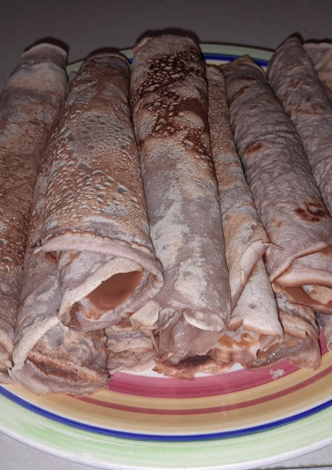 Una foto de Panqueques de Chocolate