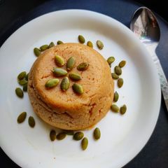 Wheat Flour Halwa A picture of Wheat Flour Halwa.