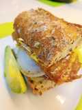 Torta de milanesa de soya
