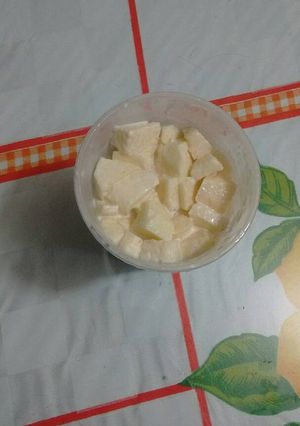 Una foto de Ensalada de manzana