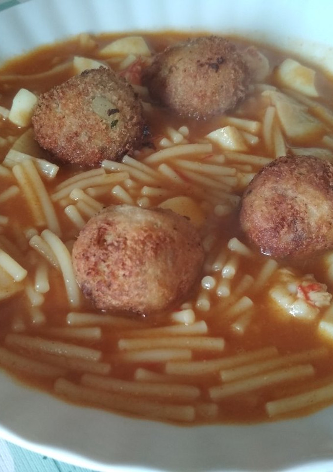 Una foto de Albóndigas de pescado