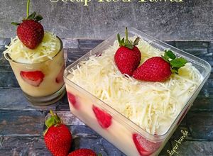 Resep setup roti tawar strawberry rumahan enak dan mudah - Cookpad