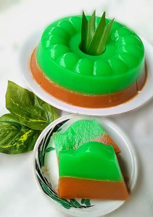 Foto resep Puding Cendol Gula Merah Simple