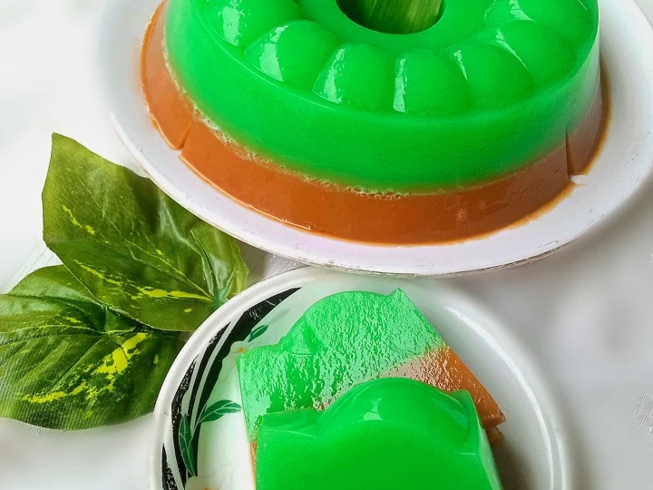 Cara Mudah Menyiapkan Resep Puding Cendol Gula Merah Simple yang Lezat Anti Ribet, Bisa Manjain Lidah