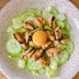 Salad Trứng Luộc, Dưa Leo & Vẹm Đen (Trai) Ngâm Dầu