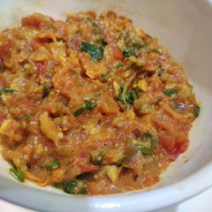 Baingan Bhaji A picture of Baingan Bhaji.