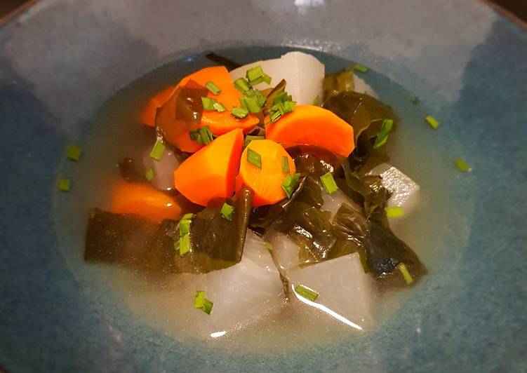 Sop Labu Rumput Laut