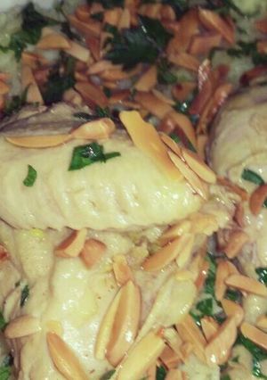 صورة لوصفة منسف بالدجاج🍛