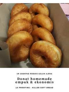 Foto resep DONAT HOMEMADE, EMPUK & EKONOMIS