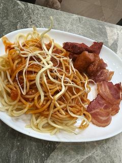 Hình của món Mỳ Ý.