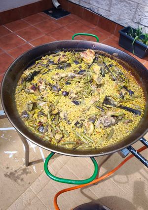 Una foto de Paella a mí manera
