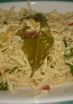 Foto resep Ayam suwir pedas