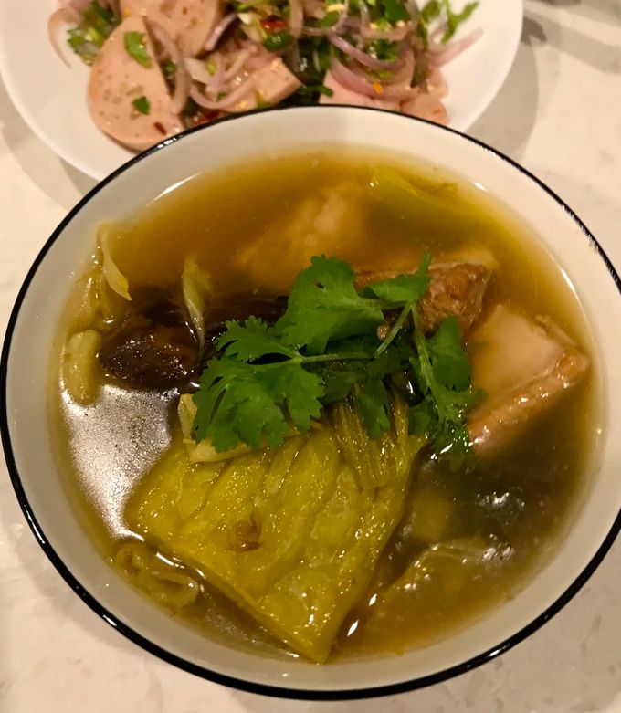 รูปของ ต้มจืดมะระ ซี่โครงหมู ใส่ผักกาดดอง