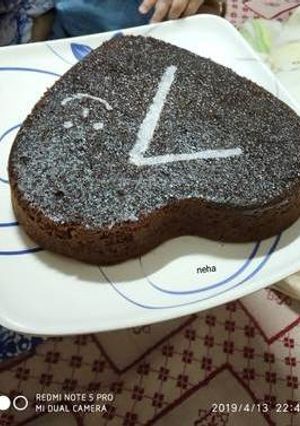 A picture of Parle-G biscuit cake.