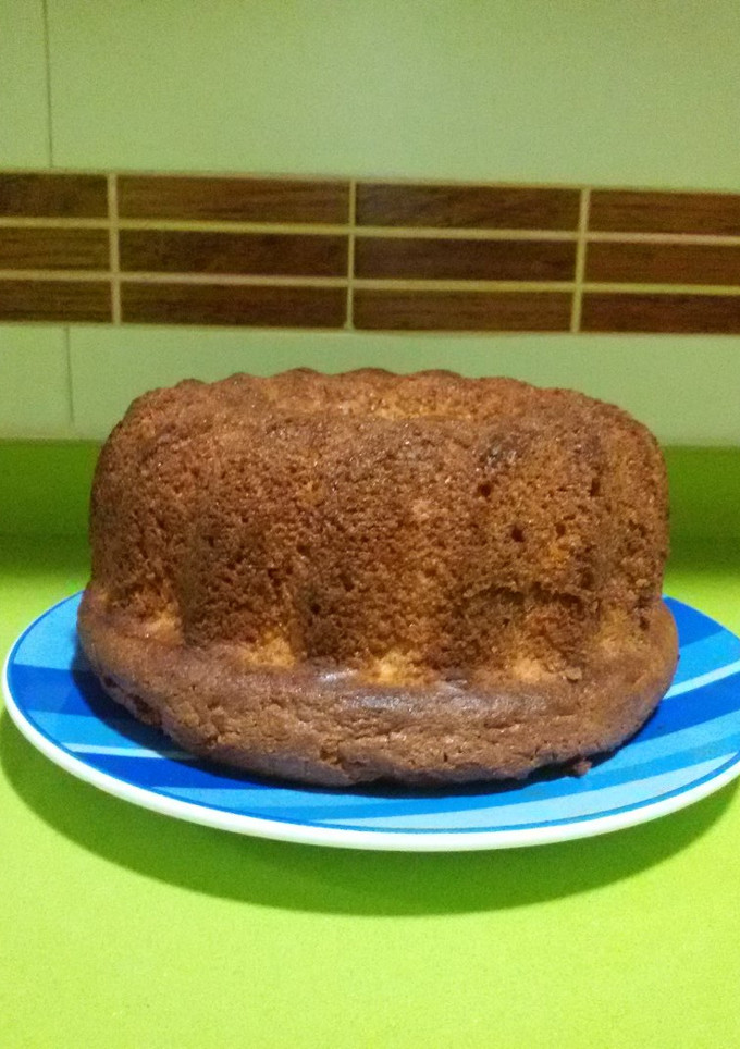 Una foto de Bizcocho de amaretto y mascarpone